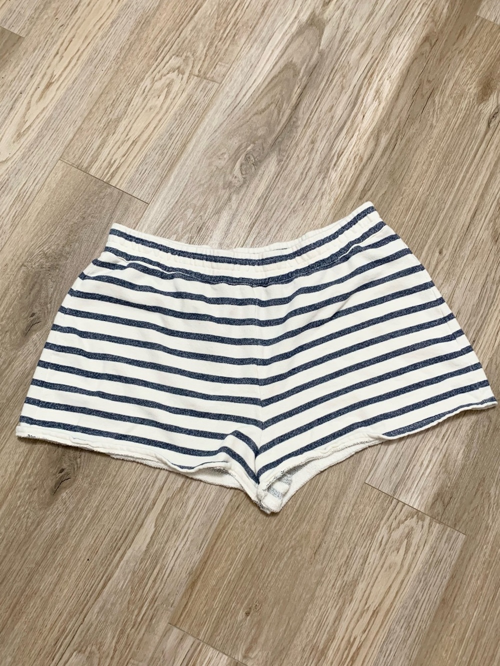 J CREW Terry Cloth Cotton Comfy Striped Nautical Shorts 2X